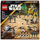 LEGO Star Wars 75431 327th Corps Battle Pack Giocattolo da collezione - 4 Minifigure, 3 Figurine di Droidi da Battaglia e 1 AT-RT - Regalo per ragazzi o fan a partire da 7 anni