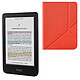 Kobo Clara Colour Noir + SleepCover Rouge Liseuse eBook - Écran couleur tactile HD E Ink Kaleido 3 de 6" - 1448 x 1072 - Étanche IPX8 - 16 Go - Wi-Fi/Bluetooth - USB-C + Étui en simili-cuir