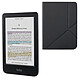 Kobo Clara Colour Noir + SleepCover Noir Liseuse eBook - Écran couleur tactile HD E Ink Kaleido 3 de 6" - 1448 x 1072 - Étanche IPX8 - 16 Go - Wi-Fi/Bluetooth - USB-C + Étui en simili-cuir