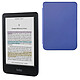 Kobo Clara Colour Noir + Basique SleepCover Bleu Liseuse eBook - Écran couleur tactile HD E Ink Kaleido 3 de 6" - 1448 x 1072 - Étanche IPX8 - 16 Go - Wi-Fi/Bluetooth - USB-C + Etui en simili-cuir