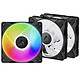 Arctic P14 Pro A-RGB (Noir) Pack de 3 Pack de 3 ventilateurs de boîtier - 140 mm - PWM - 400 à 2500 RPM - 12 LEDs A-RGB