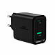Advance QuickFlex 45W Chargeur secteur universel 45 watts USB-A + USB-C GaN Power Delivery 3.0
