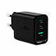 Advance QuickFlex 65W Chargeur secteur universel 65 watts 2x USB-A + USB-C GaN Power Delivery 3.0