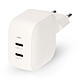 Nedis Chargeur mural 35W 2 ports USB-C GaN (Blanc) Chargeur mural 2 ports USB-C 35W GaN