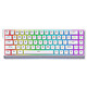 MCHOSE Ace 68 Ice Blue Magnetic Switch US (Blanc) Clavier gaming - format 68% - interrupteurs Ice Blue Magnetic - rétroéclairage RGB - QWERTY, US