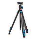 Benro Blackbird CF Série 1 Kit trépied photo en aluminium Ø 32 mm, 5 sections, tête N00P -  hauteur max 151 cm -  charge 4 kg