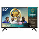 Hisense 40A4Q Téléviseur LED Full HD 40" (101 cm) 16/9 - Wi-Fi - 2x HDMI - Son 2.0 12W