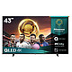 Hisense 43E7Q Téléviseur QLED 4K 43" (109 cm) - Dolby Vision/HDR10+ - Wi-Fi/Bluetooth - Alexa/Vidaa Voice - 3x HDMI 2.0 - ALLM/VRR - Son 2.0 14W Dolby Atmos