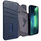 Avis DECODED Etui en cuir pour iPhone 14 Plus Bleu