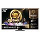 Hisense 75U8Q TV Mini LED QLED 4K 75" (189 cm) - 165 Hz - Dolby Vision IQ/HDR10+ Adaptive - Wi-Fi/Bluetooth - Alexa/Vidaa Voice - 3xHDMI 2.1 - FreeSync Premium Pro - ALLM/VRR - Son 4.1.2 70W Dolby Atmos