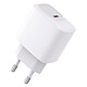 Akashi Chargeur Secteur USB-C 25W (Blanc) Chargeur secteur 25W USB-C