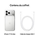 Apple iPhone 17 Pro Max 256 Go Argent  pas cher