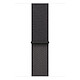 Apple Sport Loop 46 mm Gris Foncé Boucle sport pour Apple Watch 44/45/46/49 mm