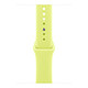 Apple Sport Band 46 mm Jaune Fluo S/M Bracelet sport pour Apple Watch 44/45/46/49 mm