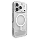 Zagg Crystal Palace Snap KS iPhone 17 Pro Coque de protection avec béquille compatible MagSafe pour Apple iPhone 17 Pro