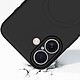 Acheter Akashi Coque Silicone MagSafe Noir iPhone 17
