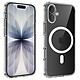 Akashi Coque TPU Angles Renforcés MagSafe Apple iPhone 17 Coque de protection transparente avec angles renforcés compatible MagSafe pour Apple iPhone 17
