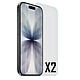 Akashi Verre Trempé Premium iPhone 17 Lot de 2 films de protection d'écran en verre trempé pour Apple iPhone 17