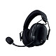 Razer Blackshark V3 Pro (Noir) Casque gaming - sans fil - circum-aural fermé - RF 2.4 GHz/Bluetooth - son surround THX Spatial Audio - microphone amovible à très large bande - compatible PC / Consoles