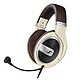 Sennheiser Pack Gaming HD 599 + HD 500 BAM Casque circum-aural ouvert pour audiophile avec deux câbles amovibles jack 6.35 et 3.5 mm + Microphone à condensateur 10 mm pour casques HD 500/HD 620 S