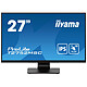 iiyama 27" LED Tactile - ProLite T2752MSC-B1 Ecran PC Full HD 1080p - 1920 x 1080 pixels - Tactile MultiTouch - 5 ms (gris à gris) - Format large 16/9 - Dalle IPS - HDMI/DisplayPort - Noir