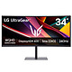 LG 34" LED - UltraGear 34G630A-B Ecran PC UltraWide WQHD - 3440 x 1440 pixels - 1 ms (gris à gris) - 21/9 - Dalle VA incurvée - 240 Hz - HDR 400 - FreeSync Premium - HDMI/DisplayPort - Noir