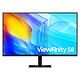 Samsung 37" LED - ViewFinity S8 S37D800EAU Ecran PC 4K - 3840 x 2160 pixels - 5 ms (gris à gris) - Format 16/9 - Dalle VA - HDR10 - HDMI/DisplayPort - Hub USB - Pivot - Noir