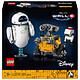 LEGO Disney Pixar 43279 WALL-E e EVE Set di costruzioni per adulti - Modello da esposizione - Robot in mattoncini con figure di M-O e Hal - Decorazione fai da te per la casa - Regalo da collezione per i fan
