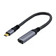 Adaptateur USB-C / Mini DisplayPort 4K 60 Hz Adaptateur USB-C DP Alt Mode mâle vers Thunderbolt 2 / Mini DisplayPort femelle