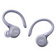 JVC HA-EC75T Violet Écouteurs nearphones True Wireless intra-auriculaires avec réduction de bruit - IP57 - Bluetooth 5.4 - Commande/Micro - Autonomie 11 + 29 heures - Boîtier charge/transport