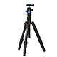 Benro FIF19AIB0 iFOTO Kit Trépied Kit trépied photo en aluminium Ø 25 mm, 5 sections, bagues à vis, tête IB0 -  hauteur max 147 cm - charge 8 kg