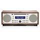 Tivoli Audio Music System+ Noyer/Beige - Enceinte sans fil stéréo - Radio DAB+/AM/FM - Lecteur CD - Bluetooth - AUX
