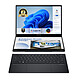 ASUS Zenbook DUO UX8406CA-DISQL17X Intel Core Ultra 9 285H 32 Go SSD 1 To 14" OLED Tactile Full HD+ Wi-Fi 7/Bluetooth Webcam Windows 11 Professionnel