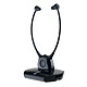 CGV Dolphin Onyx Casque TV stéthoscopique - Transmission sans fil numérique 2.4 Ghz - avec station d'accueil - Jack