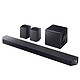 Samsung HW-Q990F Barre de son 11.1.4 - Dolby Atmos sans fil - Wi-Fi/Bluetooth 5.3 - HDMI 4K 120Hz HDR - Chromecast/AirPlay - Spotify Connect /Tidal Connect/Roon Ready - Caisson de basses sans fil - Enceintes surround sans fil