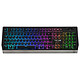 The G-Lab Keyz Tungsten (Noir) Clavier gaming sans fil - RF 2.4 GHz - interrupteurs à membranes - rétroéclairage RGB - AZERTY, Français