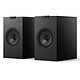 KEF Q1 Meta Noir satiné Enceinte bibliothèque passive Bass Reflex 150W à technologie MAT (par paire)