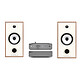 Cambridge MXW70 + DACMagic 200M + Triangle Borea BR04 Chêne clair Amplificateur intégré stéréo compact 2 x 70 W + DAC 32 bits / 768 kHz - MQA - Bluetooth aptX + Paire d'enceintes bibliothèque - 2 x 130 Watts (par paire)