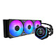 Cooler Master MasterLiquid 360 Atmos II LCD ARGB Noir Kit de Watercooling ARGB 360mm tout-en-un pour processeur pour socket Intel et AMD avec écran LCD 2.1"