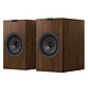 KEF Q3 Meta Noyer Enceinte bibliothèque passive Bass Reflex 150W à technologie MAT (par paire)
