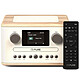 Pure Classic C-D4 Blanc/Chêne Micro-chaîne stéréo 1 x 15 Watts - FM/DAB+ - Lecteur CD - Bluetooth 5.3 - Réveil - USB/AUX