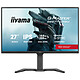iiyama 27" LED - G-Master GB2771UHSU-B1 Red Eagle Ecran PC 4K - 3840 x 2160 pixels - 0.8 ms (MPRT) - 16/9 - Dalle IPS - 144 Hz - HDR 400 - FreeSync Premium / G-SYNC Compatible - HDMI/DisplayPort - Pivot - Hub USB - Noir