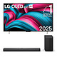 LG OLED42C5 + LG S70TY Téléviseur OLED evo AI 4K UHD 42" (106 cm) - 120 Hz - Dolby Vision - Wi-Fi/Bluetooth/AirPlay 2 - G-Sync/FreeSync Premium/VRR 144Hz - 4x HDMI 2.1 - Google Assistant/Alexa - Son 2.0 20W Dolby Atmos + Barre de son 3.1.1 - 400 Watts
