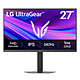 LG 27" LED - UltraGear 27G440A-B Ecran PC Full HD 1080p - 1920 x 1080 pixels - 1 ms (gris à gris) - 16/9 - Dalle IPS - 240 Hz - HDR10 - FreeSync Premium / Compatible G-SYNC - HDMI/DisplayPort - Pivot - Noir
