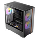 Antec FLUX REAR (Noir) Boîtier Moyen Tour avec fenêtre en verre trempé et façade mesh