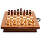 Millennium Exclusive Luxe Edition Tablero de ajedrez electrónico de madera con piezas Staunton de palisandro de la India y cajón para guardarlas