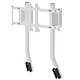 OPLITE GTR S8 Monitor Stand E-Sport (Blanc) Support pour écran pour cockpit GTR