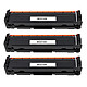 Multipack 3x toners compatibles HP 207X W2210X (Noir) - Pack de 3x toners compatibles HP 207X W2210X (3150 pages à 5%) Noir