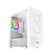 Xigmatek Oreo Arctic (White) Case Mini Tower con finestra in vetro temperato e 3 ventole FRGB
