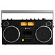We Are Rewind Blaster Curtis Enceinte portable - 104W - Bluetooth -  Lecteur cassette intégré - Bluetooth 5.4 - Autonomie jusqu'à 15h
